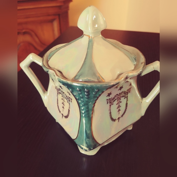 3 pieces Vintage porcelain coffee/tea set - Picture 3 of 5